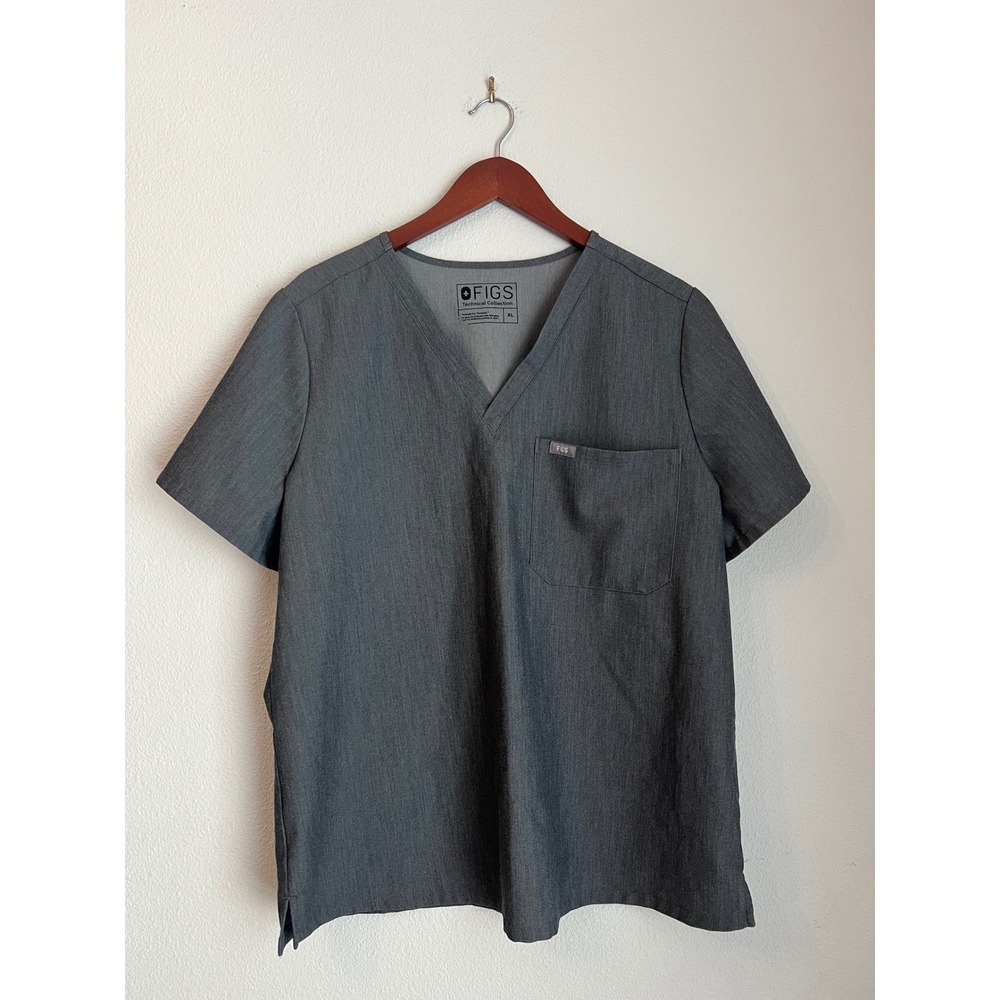 FIGS‎ Technical Collection Top Scrub Shirt Gray XL